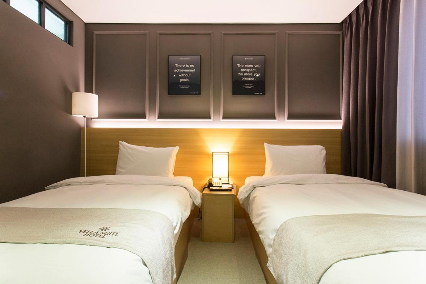 Vella Suite Hotel Suwon Exterior foto